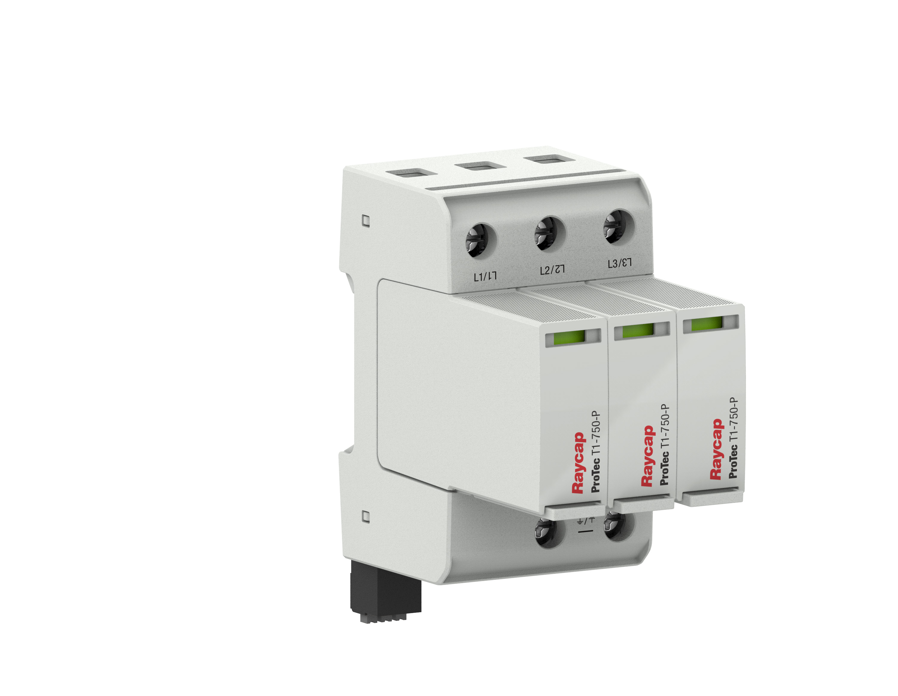 Overspanningsbeveiliging Type 1+2 TN-C I Un 600V AC I Iimp 5kA