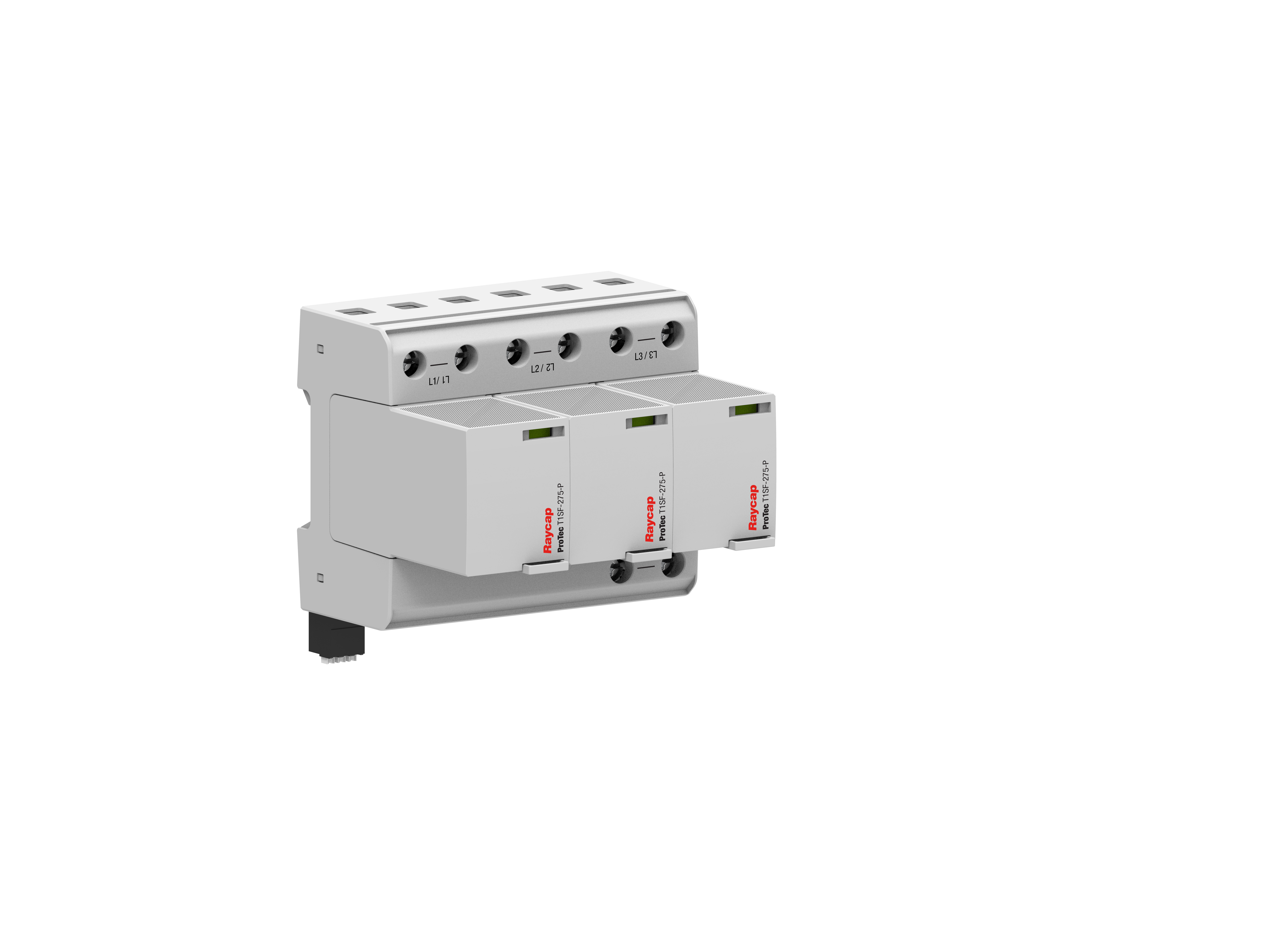 Overspanningsbeveiliging Type 1+2+3 TN-C I Un 240V AC I Iimp 25kA