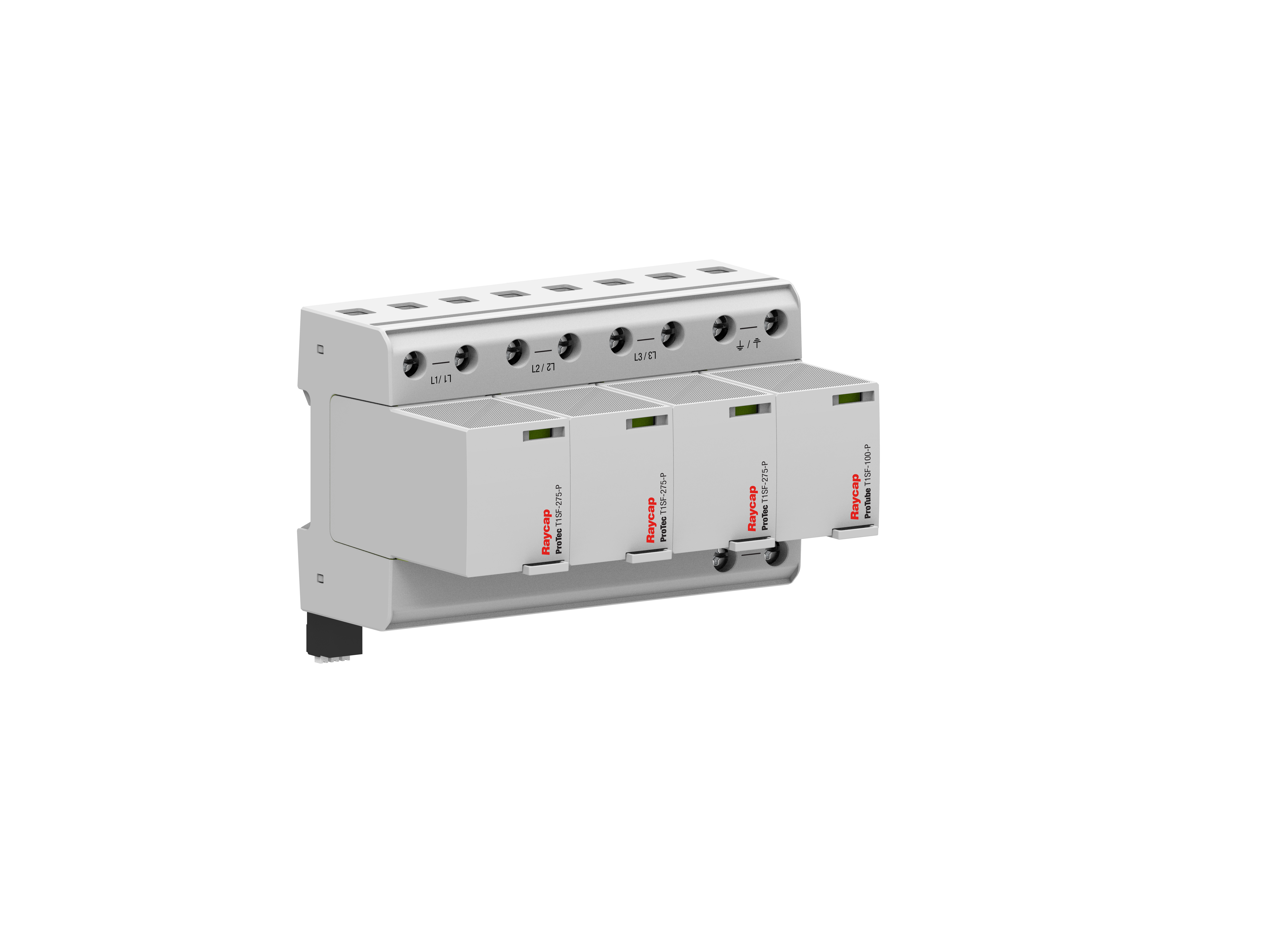 Overspanningsbeveiliging Type 1+2+3 TT, TN-S I Un 240V AC I Iimp 25kA