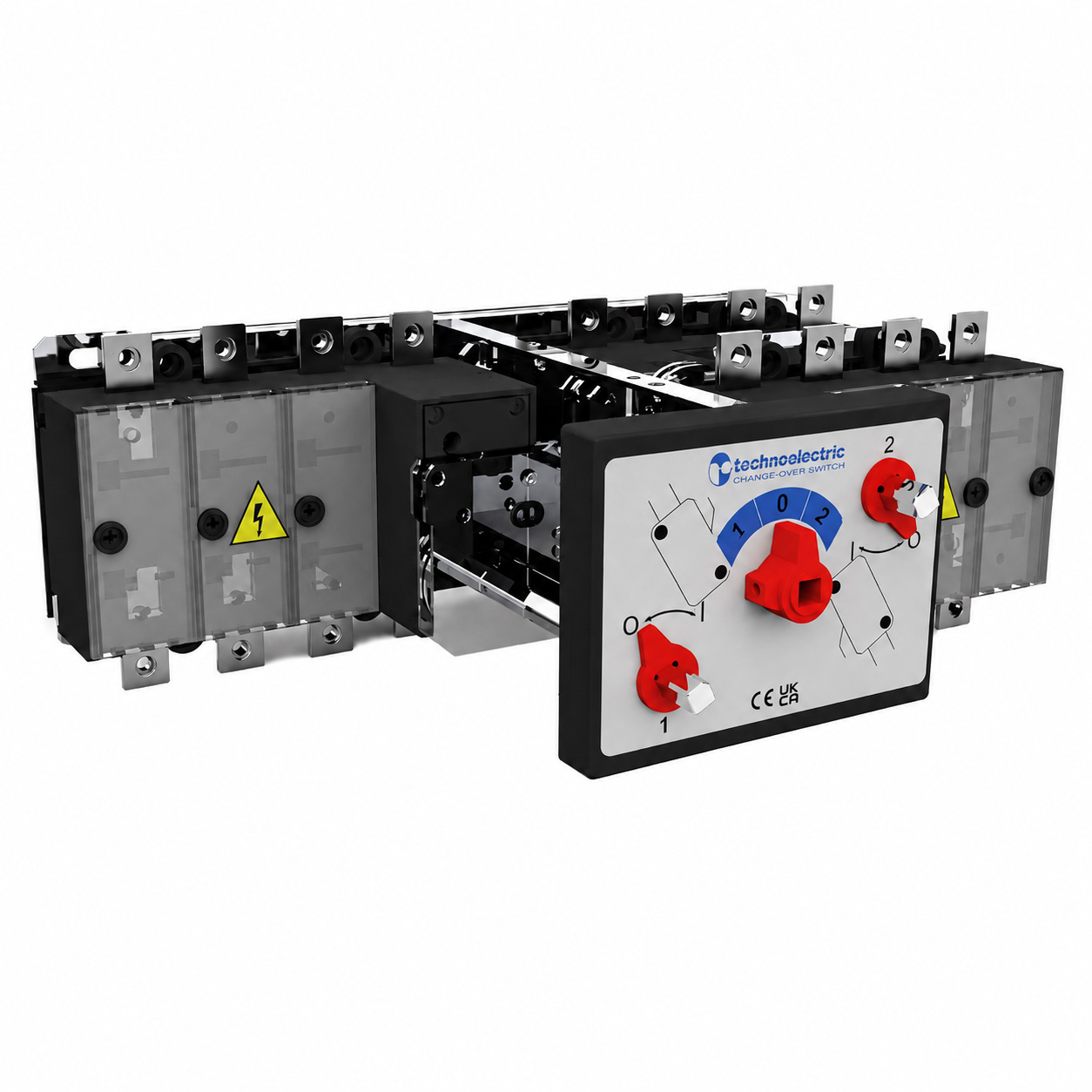 Bypass Omschakelaar 250A 4P Bodemmontage