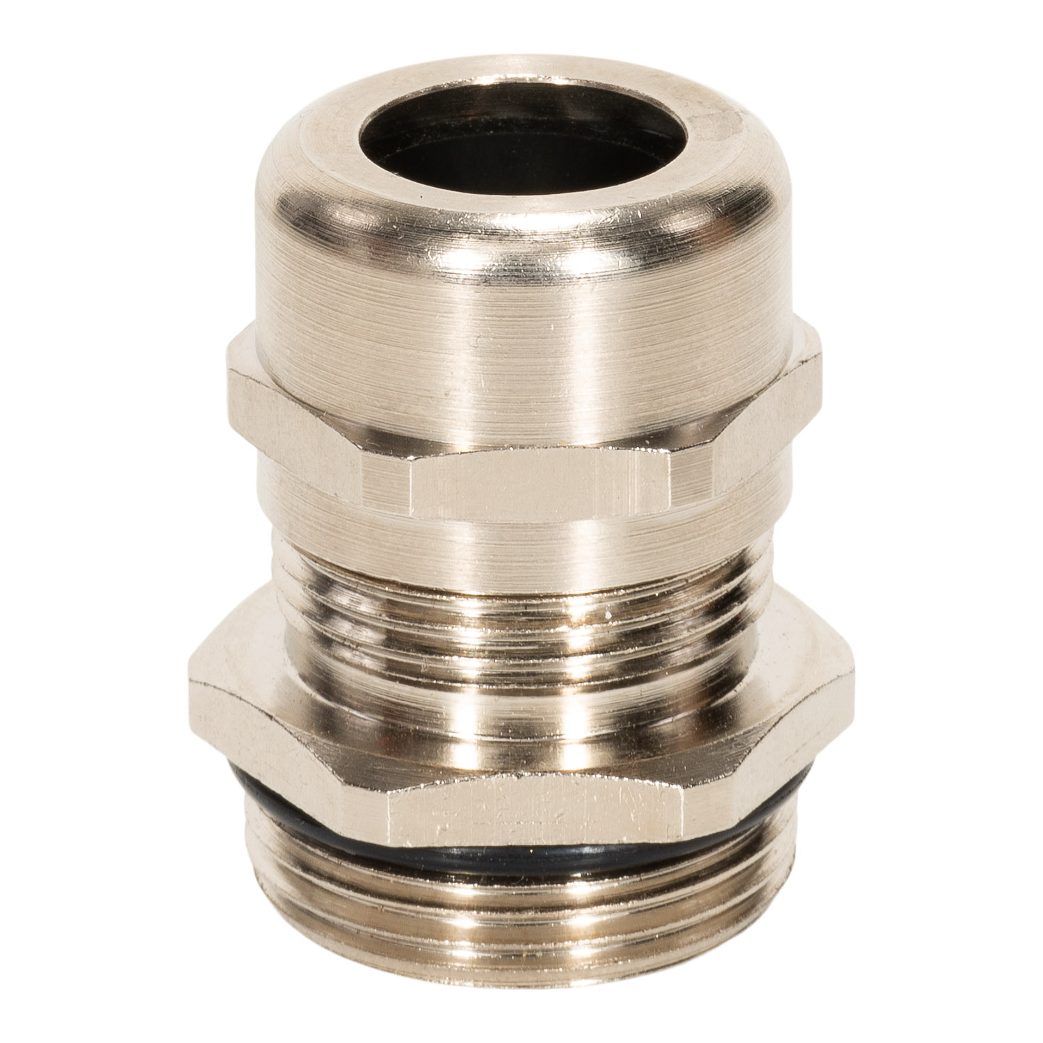 M32x1,5 Wartel messing vernikkeld 13-18mm